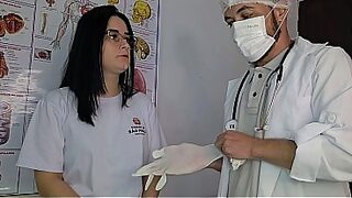 Slut lingerie gloves finger fucking