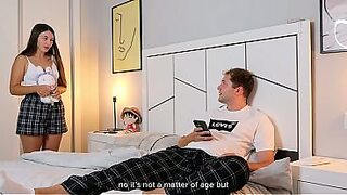 Mom brother fucks virgin sisters by force